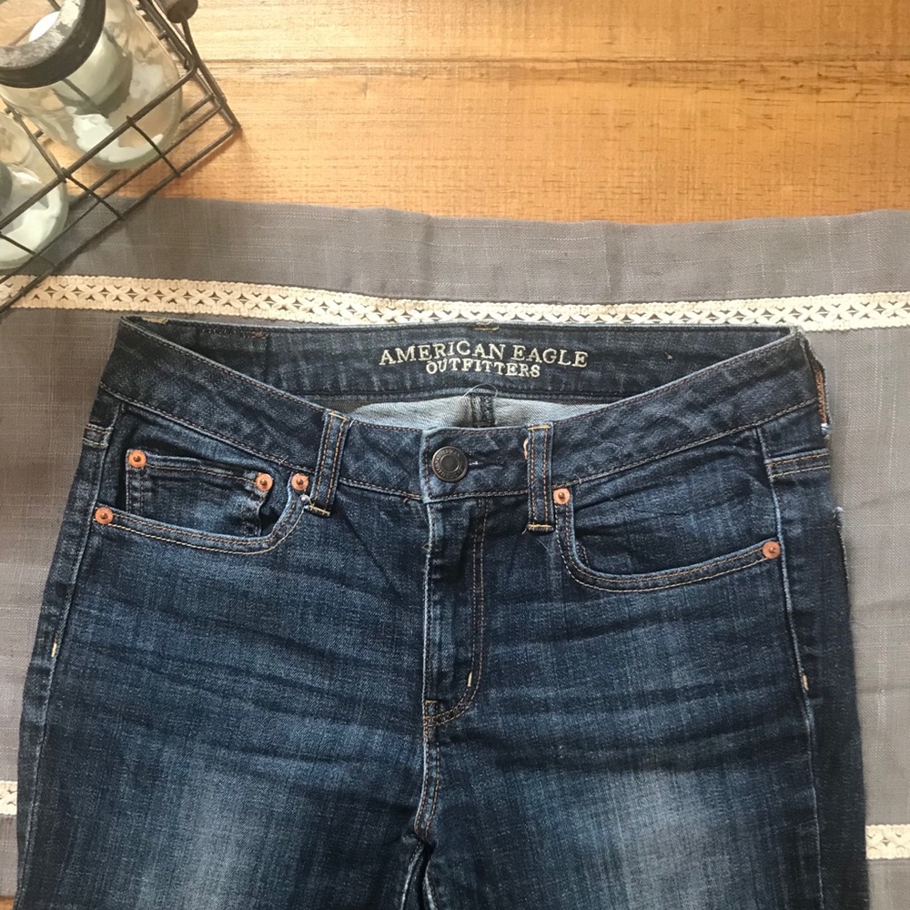 American Eagle Hi-Rise Skinny Stretch Jeans Size 8